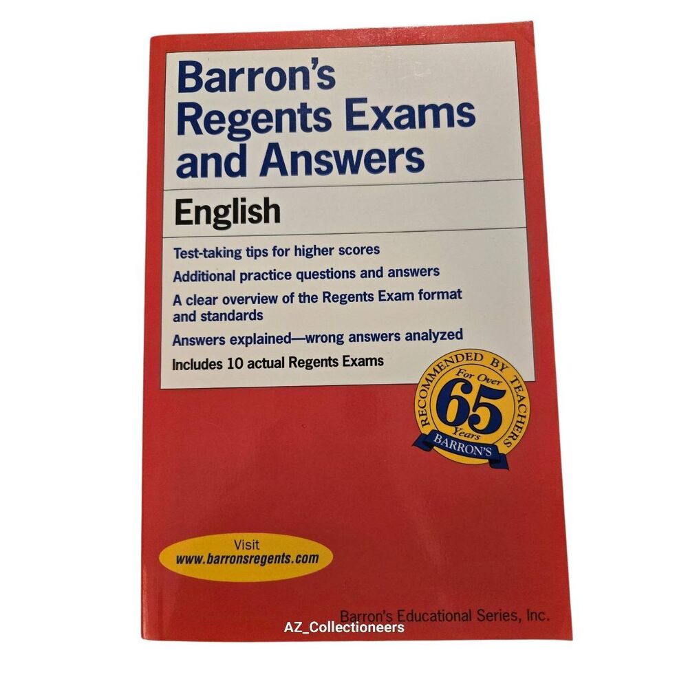 Barron's regents exams and answers by Carol Chaitkin - barron's - isbn 978081203